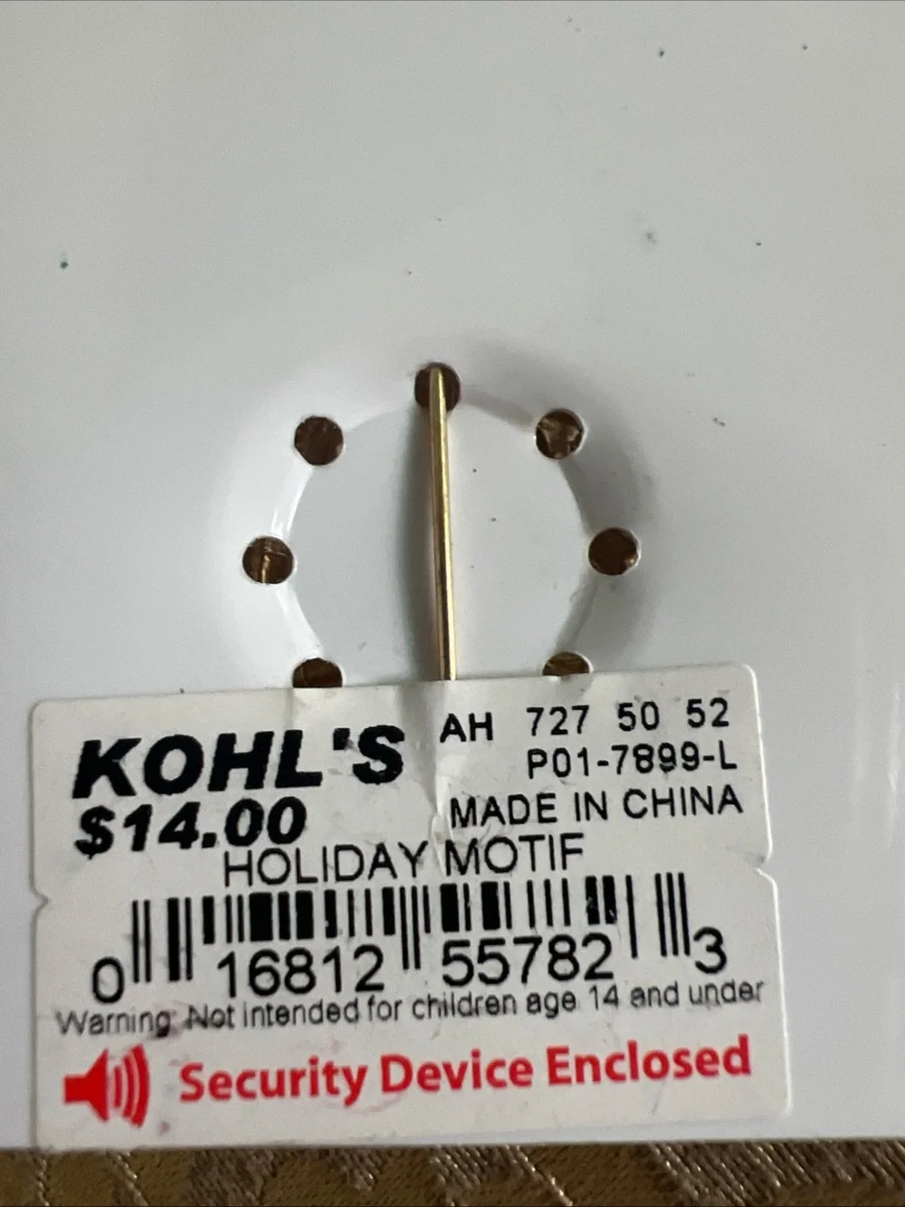 Kohls this santa